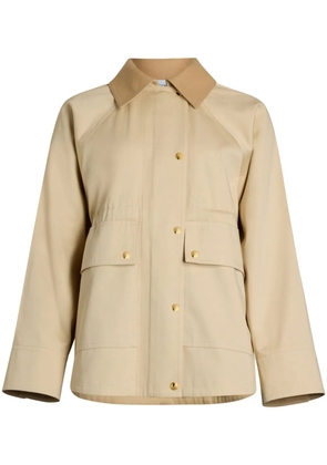 Patou organic-cotton parka - Neutrals