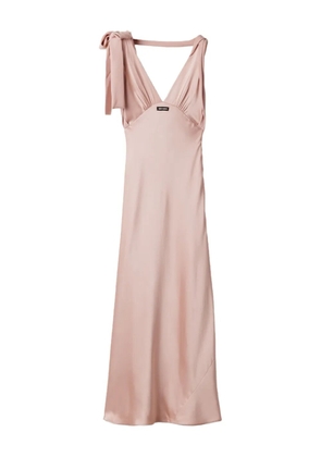 Miu Miu satin maxi dress - Pink