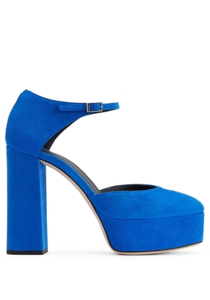 Giuseppe Zanotti 120mm Bebe platform pumps - Blue