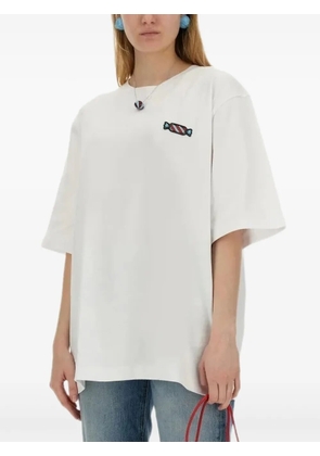 Fiorucci appliqué T-shirt - White