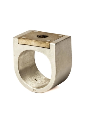 Parts of Four Plate diamond ring single - Neutrals