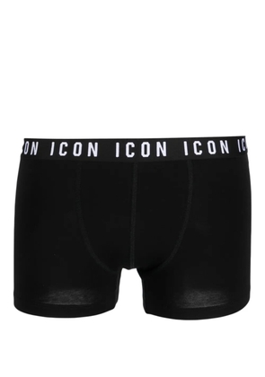 DSQUARED2 logo-waistband stretch-cotton boxers - Black