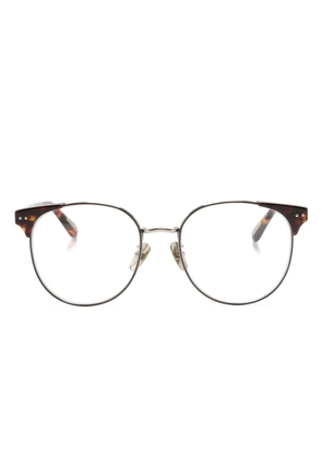 Linda Farrow Spence square-frame glasses - Silver