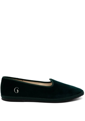Gondolina Bucintoro logo-detail slippers - Green