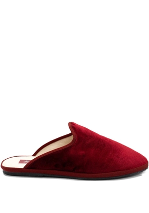 Gondolina San Marco velvet mules - Red