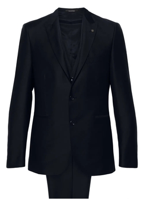 Tagliatore single-breasted wool suit - Blue