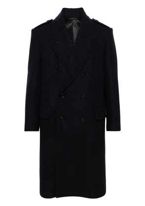 TOM FORD herringbone coat - Blue