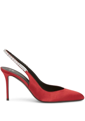 Giuseppe Zanotti 90mm Rachyl pumps - Red