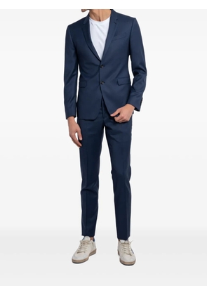 Reveres 1949 notched-lapel single-breasted suit - Blue