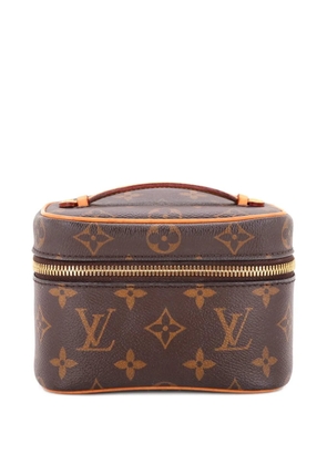 Louis Vuitton Pre-Owned Nice Vanity Case Monogram Canvas Nano pouch - Brown