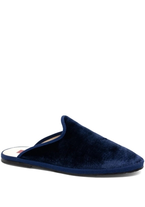 Gondolina Murano velvet mules - Blue