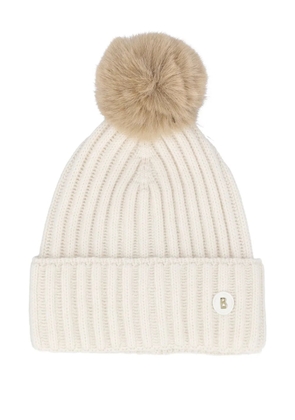 BOGNER pompom logo hat - Neutrals