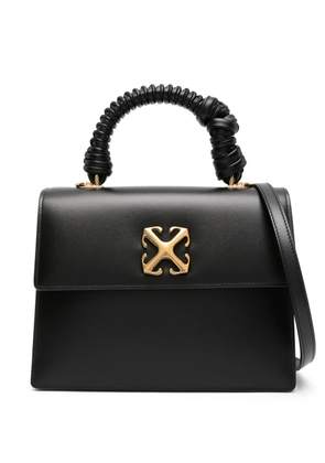 Off-White Jitney 2.8 leather tote bag - Black