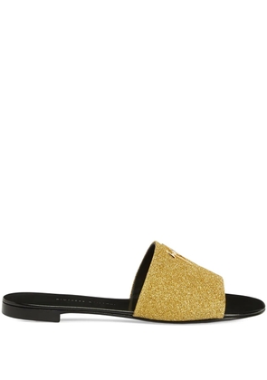 Giuseppe Zanotti Shirley glitter sandals - Gold