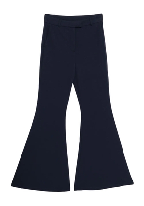 Michael Kors crepe flared trousers - Blue