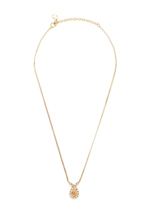 Christian Dior Pre-Owned 2000s CD-pendant necklace - Gold