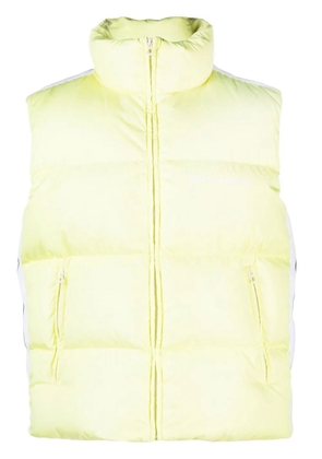 Palm Angels zip-fastening padded jacket - Yellow