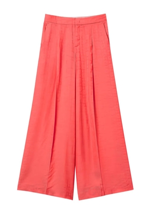 TWINSET Oval T-jacquard palazzo pants - Pink