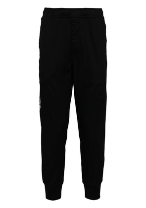 AAPE BY *A BATHING APE® logo-patch chino trousers - Black
