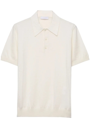 Prada cotton polo shirt - White