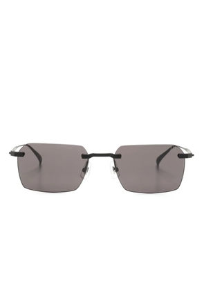 Dunhill rectangle-frame sunglasses - Black