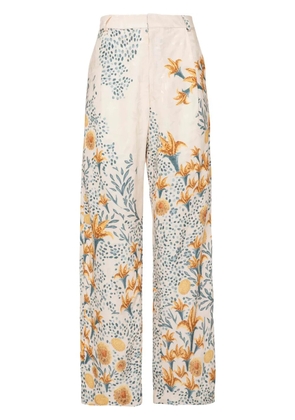 Agua By Agua Bendita Florecer Capullo trousers - Neutrals