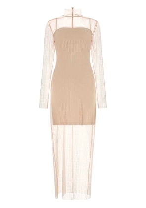 Givenchy lace 4G dress - Pink