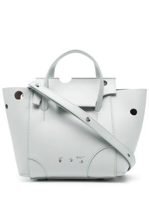 Off-White Burrow-32 tote bag - Blue