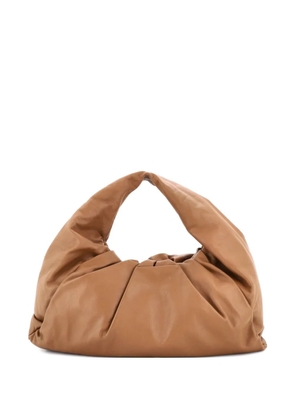 Bottega Veneta Pre-Owned The Shoulder Pouch Leather Maxi hobo bag - Brown