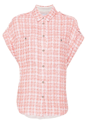 IRO Gilsa tweed shirt - Pink