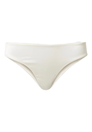 TWINSET satin-effect brazilian briefs - White