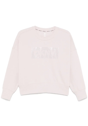 DKNY logo-embellished sweatshirt - Pink