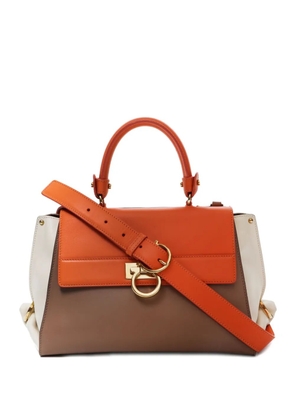 Ferragamo Pre-Owned 2000-2020s Gancini tote bag - Neutrals