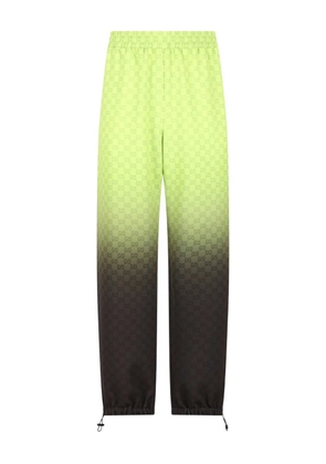 Gucci GG gradient track pants - Green