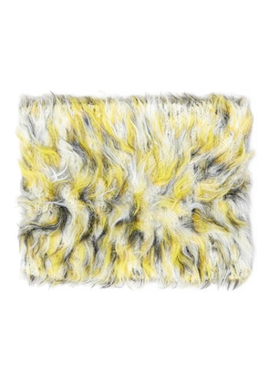 Diesel fur-texture neck warmer - Yellow