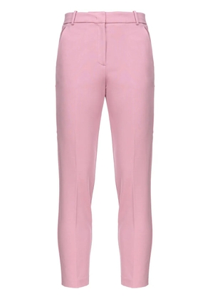 PINKO presses-crease tapered-leg trousers