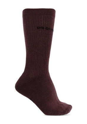 DSQUARED2 logo-detail socks