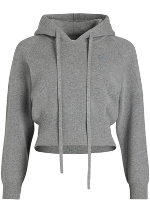 Patou knitted hoodie - Grey