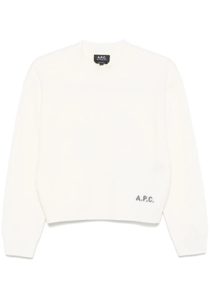 A.P.C. Esther sweater - White