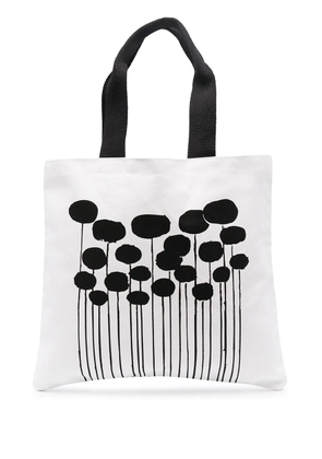 10 CORSO COMO graphic print tote bag - White