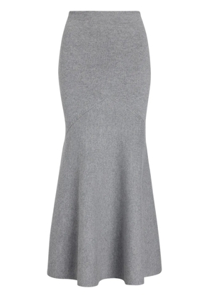 Patou wool peplum skirt - Grey