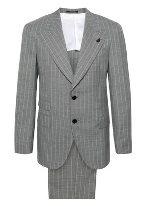 Gabriele Pasini virgin wool double-breasted suit - Grey