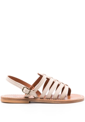 K. Jacques Homere suede sandals - Neutrals