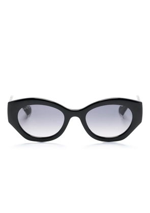Gucci Eyewear butterfly-frame sunglasses - Black