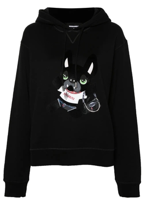 DSQUARED2 Ciro Cool cotton hoodie - Black
