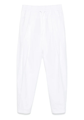 Jil Sander cotton trousers - White