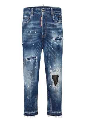 DSQUARED2 ripped-detail jeans - Blue