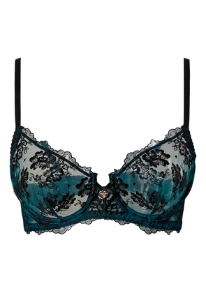 TWINSET embroidered-tulle underwire bra - Green