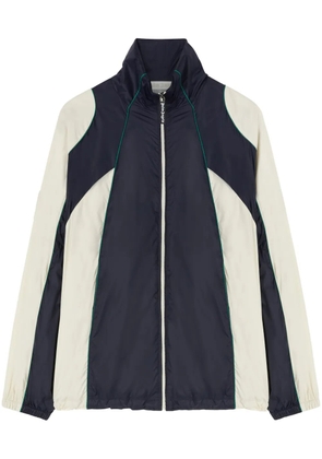 Palm Angels curved logo windbreaker - White