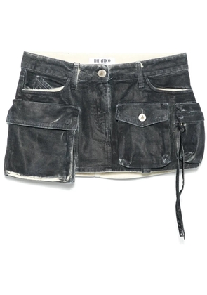 The Attico Fay mini skirt - Blue